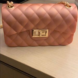 Pink Jelly Hand Clutch